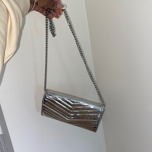 Silver purse